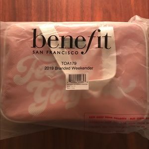 Benefit Cosmetics Weekender Makeup Bag